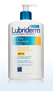 Lubriderm SPF moisturizer